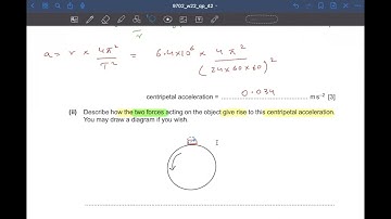 A level Physics 9702 Oct/Nov 2022 Paper 42 Past Paper Solution
