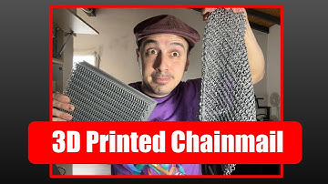 Chainmail Armor 3D Print - How To Make Chainmail