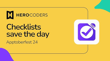 Apptoberfest 24  Checklists Save the Day