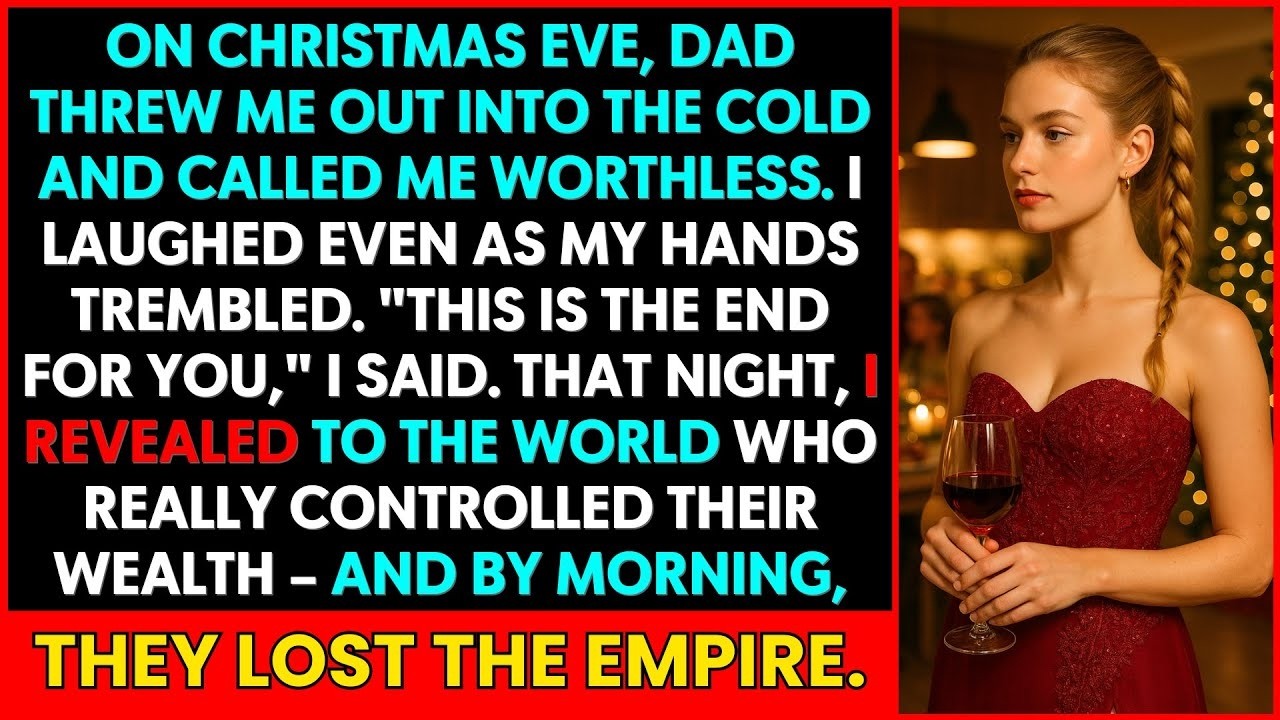 On Christmas Eve, My Parents Kicked Me Out and Dad Attacked Me—The Next Morning I Left Them Shocked