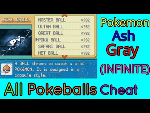 pokemon ash gray cheats all pokemon