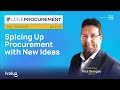 Szn 2 Ep 3: Spicing Up Procurement with New Ideas ft Paul Derogee