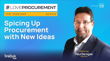 Szn 2 Ep 3: Spicing Up Procurement with New Ideas ft Paul Derogee