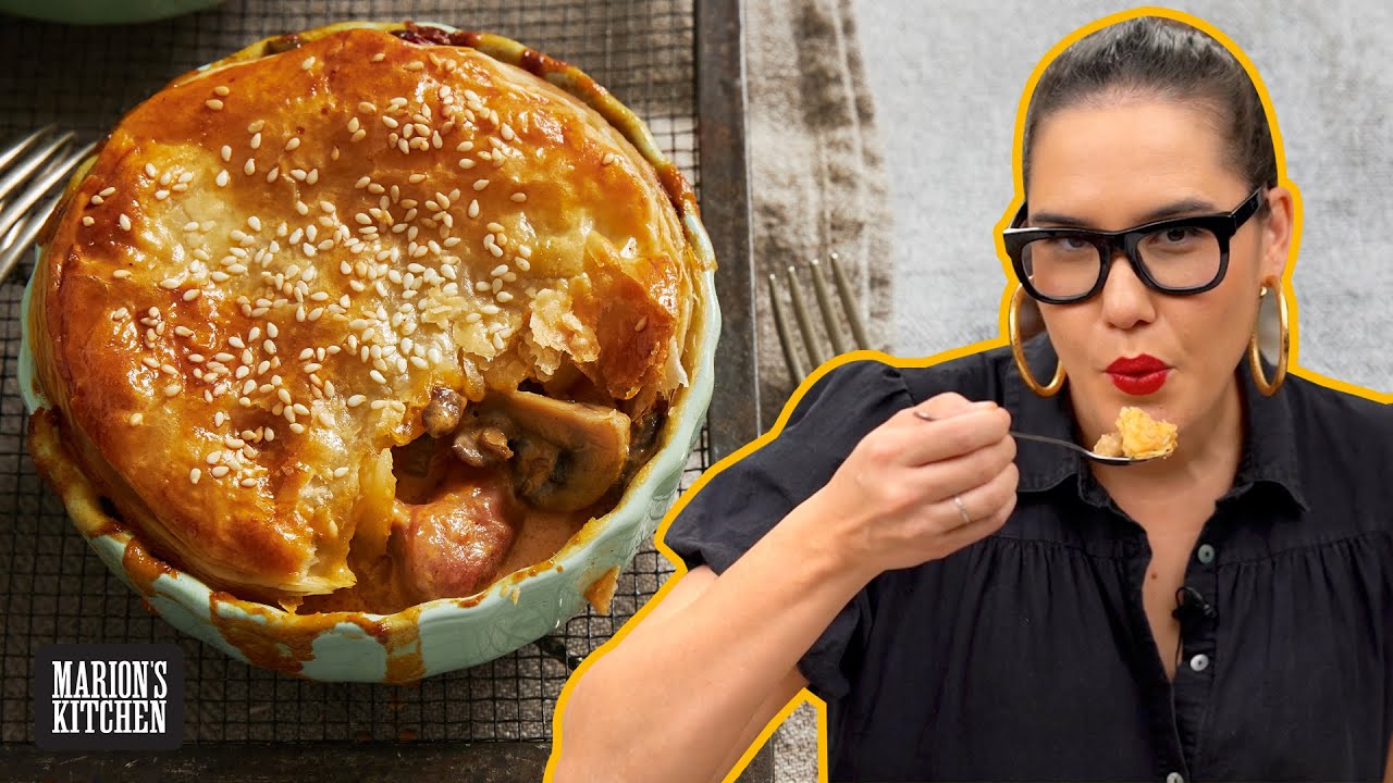 The creamiest Gochujang Chicken Pot Pies | #athome #withme | Marion's Kitchen