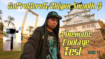 GoPro Hero 6 + Zhiyun Smooth Q with Cinematic Test Footage