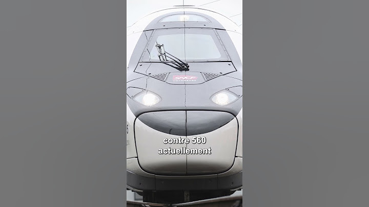 Voici le prochain train du futur, le TGV M