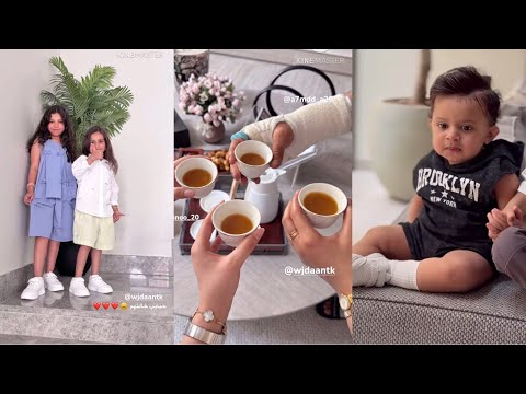 سنابات يوشا عبدالعزيز قهوة الجمعه مع خواتي