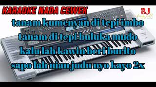 MUNEPAT JANJI KARAOKE nada cewek