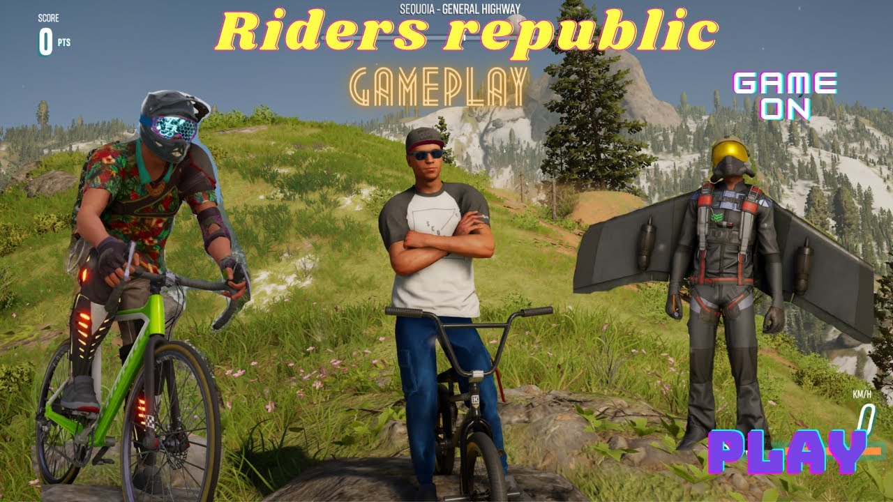 RIDERS REPUBLIC GAMEPLAY, INSANE GRAPHICS - YouTube