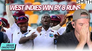 ONE OF THE GREATEST EVER UPSETS IN TEST CRICKET HISTORY | AUS v WI | Brisbane | Day 4