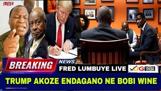 FRED LUMBUYE LIVE: EBYA MUSEVEN TEBINAGWA, ABASAJJA BAZEMU OKUKAMBUWALA BOBI WINE TASAGA