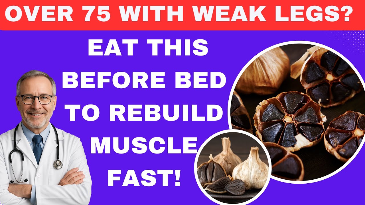Over 75?  With Weak Legs? Eat This Before Bed to Rebuild Muscle Fast!