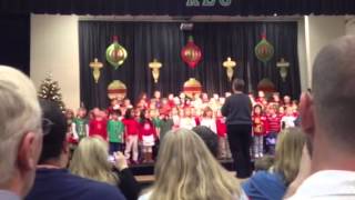 Connor Kindergarten Christmas Show 2012