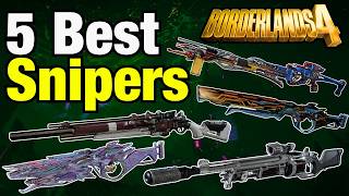 TOP 5 SNIPER RIFLES in Borderlands 4 | UVH7