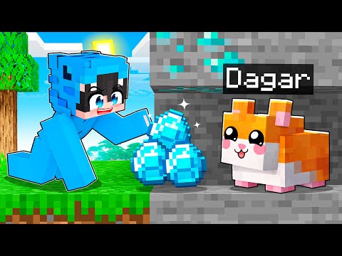 Me Convertí en HÁMSTER para Trollear a Mis Amigos en Minecraft!