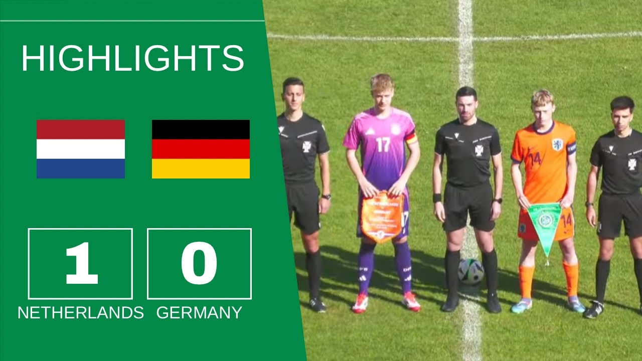 U16 | Netherlands VS Germany [HIGHLIGHTS] 15-02-2025 - YouTube