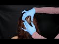 Asmr  1 hour of tingly scalp checks compilation real person