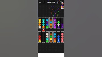 Ball Sort   Level 7077