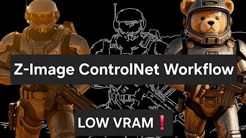 Z-Image ControlNet For LOW VRAM | Workflow Tutorial