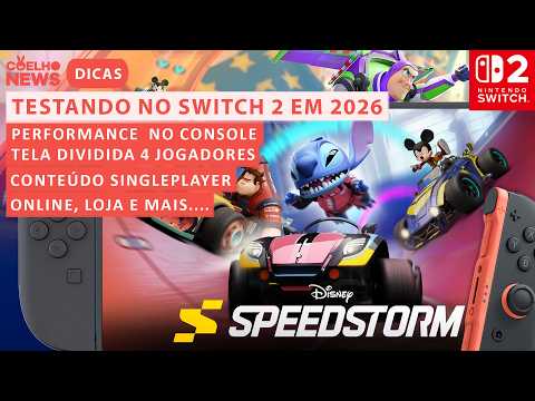 OUT OF NOWHERE: Disney Speedstorm is FREE on Switch 2 and it's Great!