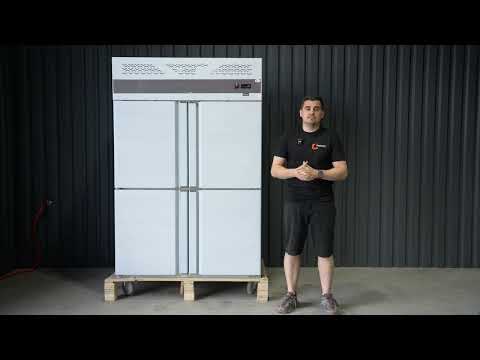 Профессиональный морозильный шкаф GK-500 (-18°C, 220В) | HORFOOD, видео 1
