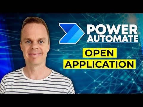 Microsoft Power Automate - How to open an Application with a UI Flow