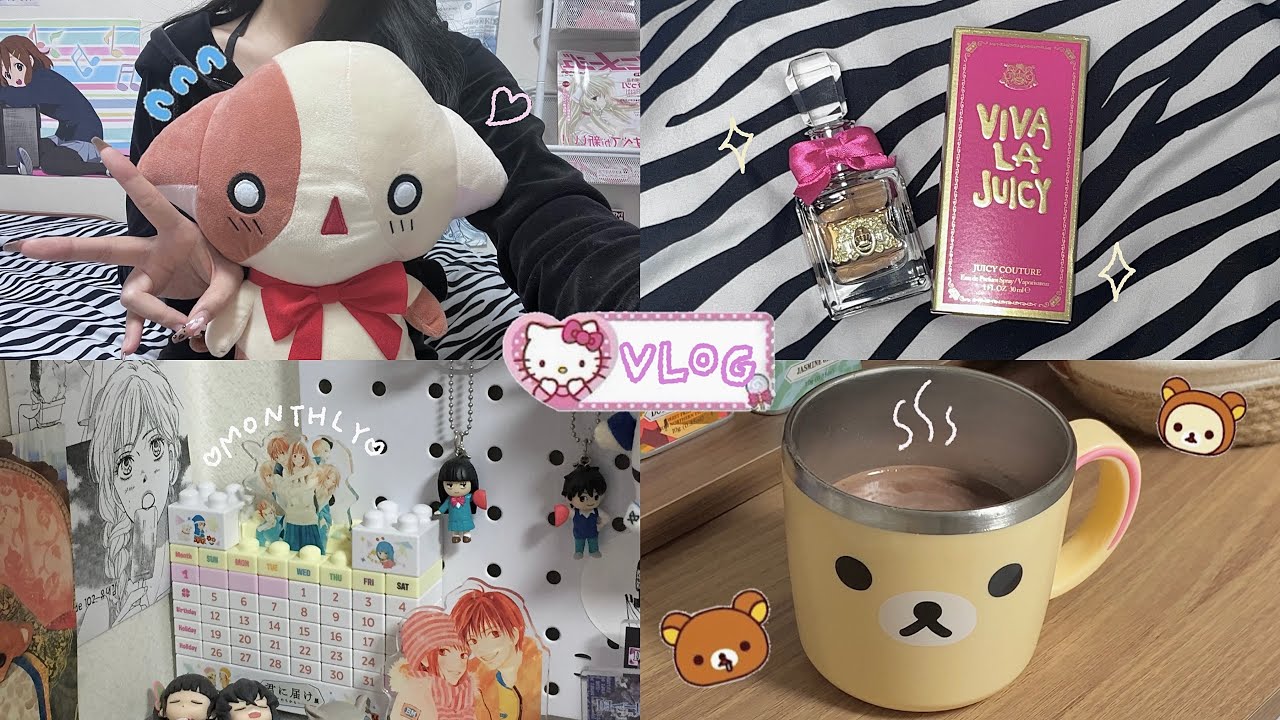 Vlog 새해에도 귀여운 거 잔뜩..!◟( ˃̶͈◡ ˂̶͈ )◞