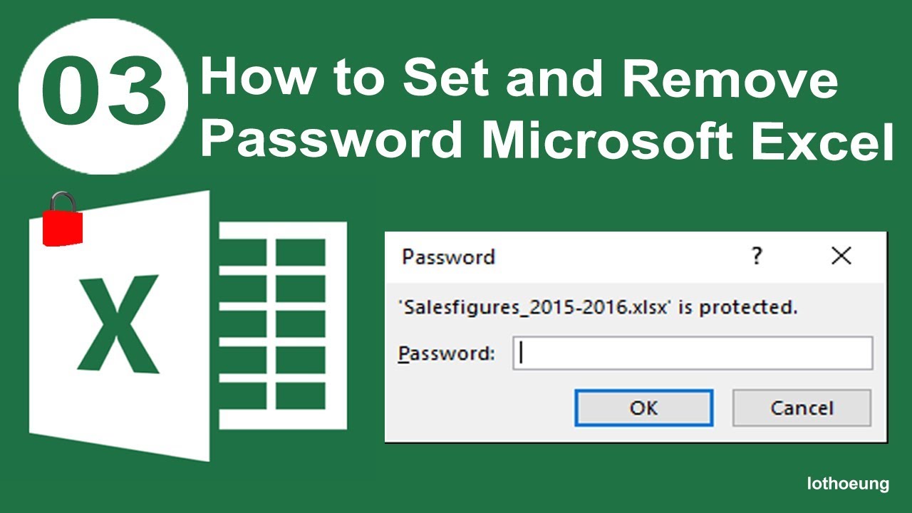 ms excel forgot protect password