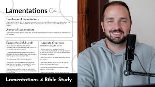 Lamentations 4 - Bible Study, Explanation, and Application screenshot 3