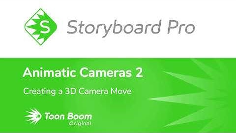 Creating a 3D Camera Move in Storyboard Pro
