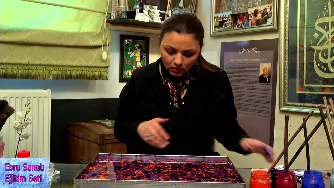 Paper Marbling Training Set & Water Color Marbling