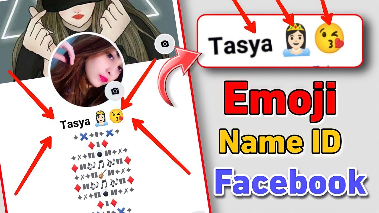 How to make facebook emoji name id without Update name | emoji ...