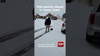 Electric snow shovel unleashed