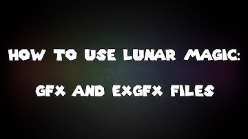 How to use GFX and ExGFX files in Lunar Magic