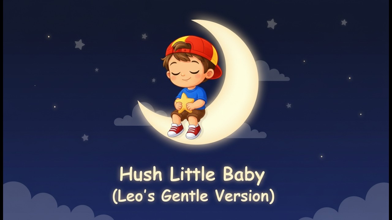 Hush Little Baby | Leo’s Gentle Bedtime Version | Bedtime Music for Babies and Toddlers