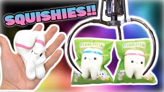 WON NEW SQUISHY TEETH FROM A RIGGED CLAW MACHINE!!