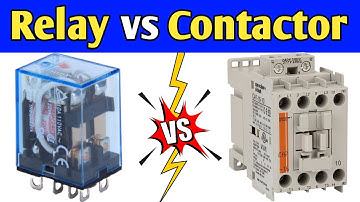 Difference between Contactor and Relay in hindi | Contactor vs Relay #relay