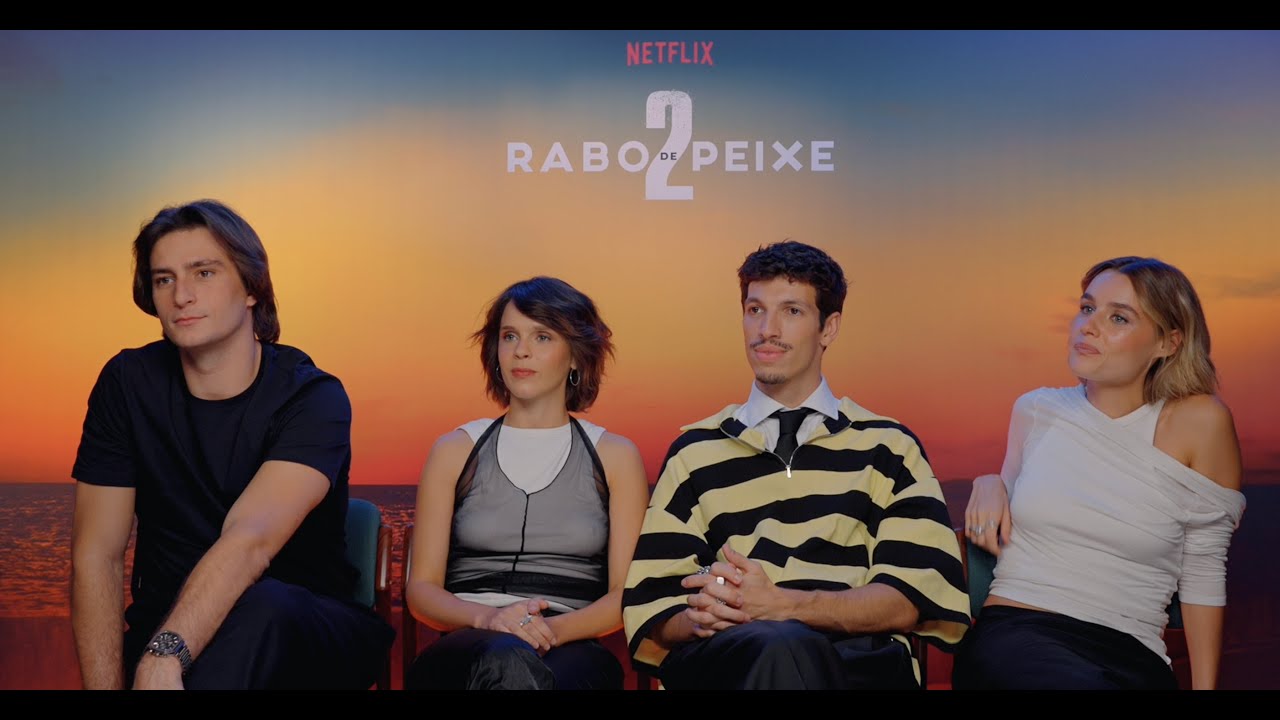 Rabo de Peixe T2 (Netflix) | Entrevista Rodrigo Tomás, Helena Caldeira, André Leitão e Kelly Bailey