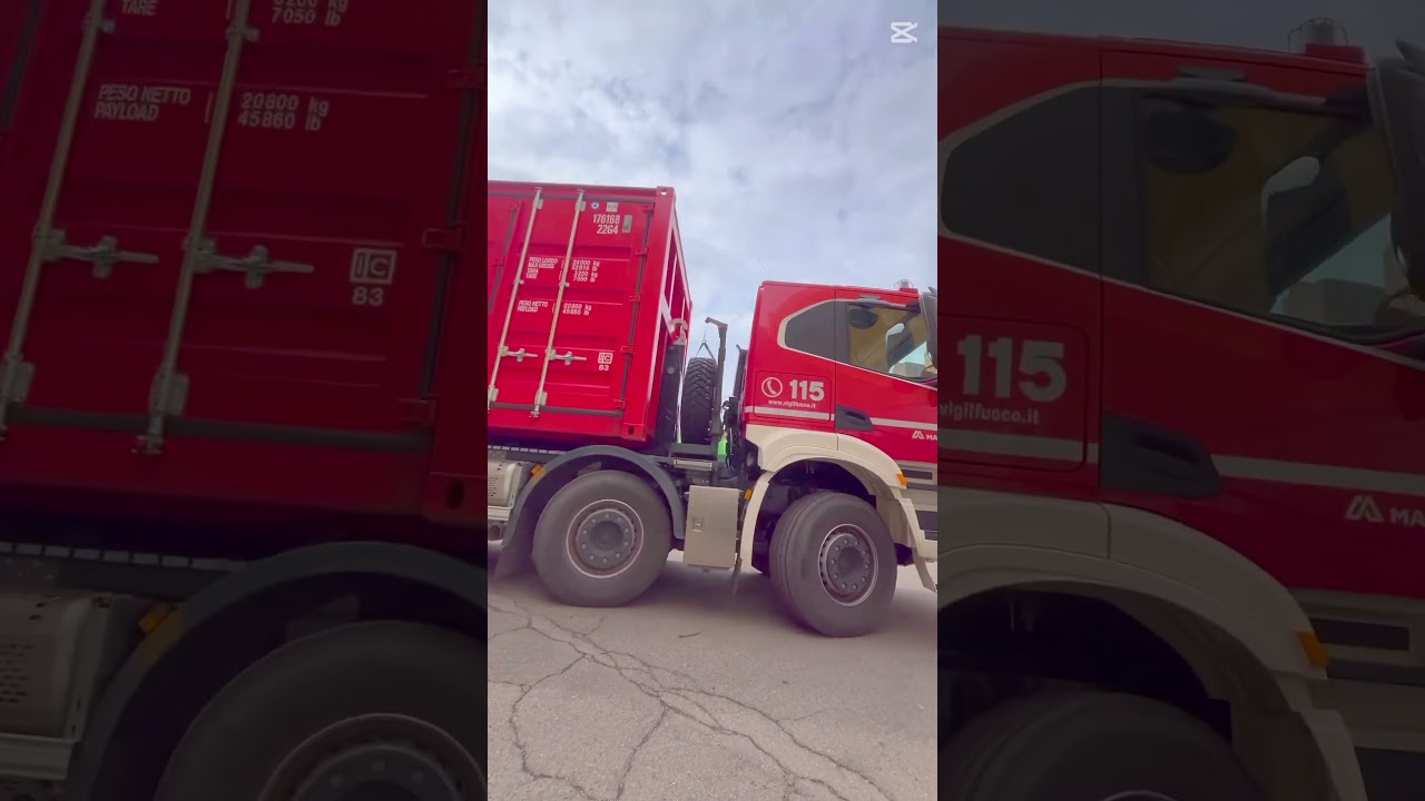 Iveco T-WAY 510 Vigili del fuoco Modena Colonna mobile 