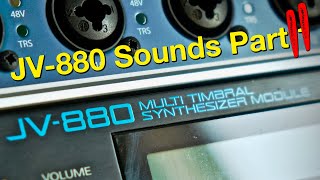 Roland JV-880 Synth Sound Preset Demo Part 2 - YouTube