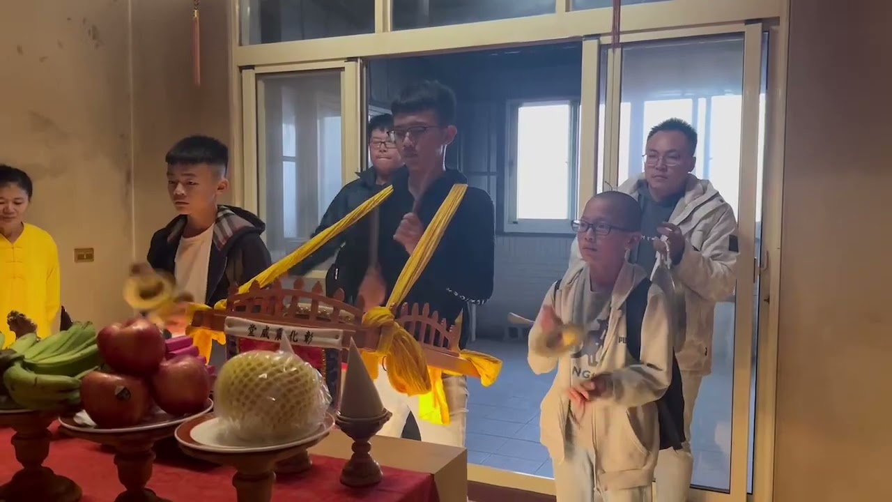 彰化震威堂聖風會［三通鼓］慶贊#彰化和美謝家金龍太子 南巡進香