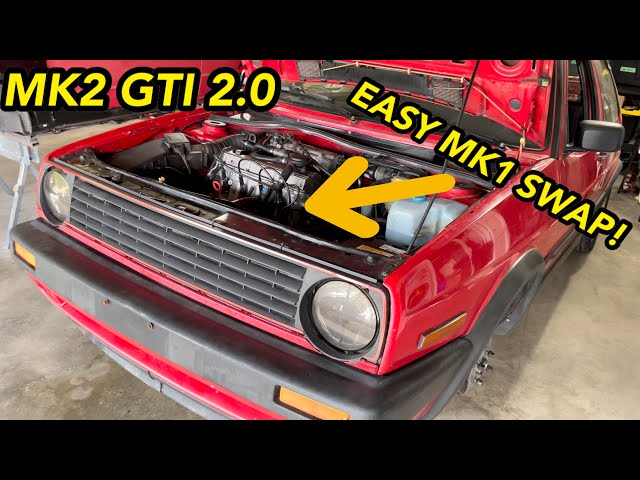 Volkswagen Mk2 Golf GTI 2.0 8v Build (Ep.1) / EASY MK1 SWAP + BIG