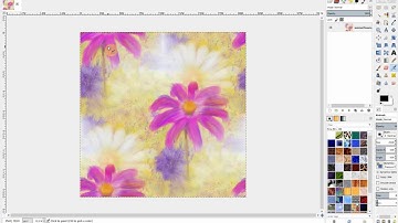 GIMP Tutorial: How to Create a Seamless Pattern Tile for Free in GIMP 2.8