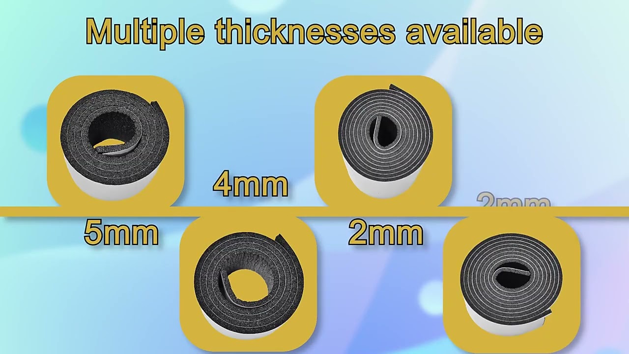 Single Sided Adhesive PE Foam Tape