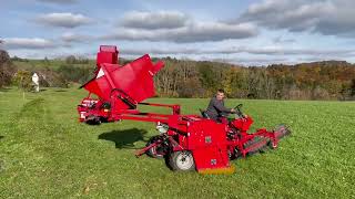Apfelauflesemaschine, Obstauflesemaschine Ob80R, Fruit Harvester, Walnut Harvester,