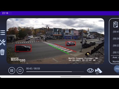 Calculate car speed using video. Auto mode Speed Xpert android android app (demo)