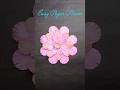 🌸 Paper flower making #shorts #paperflower #diy