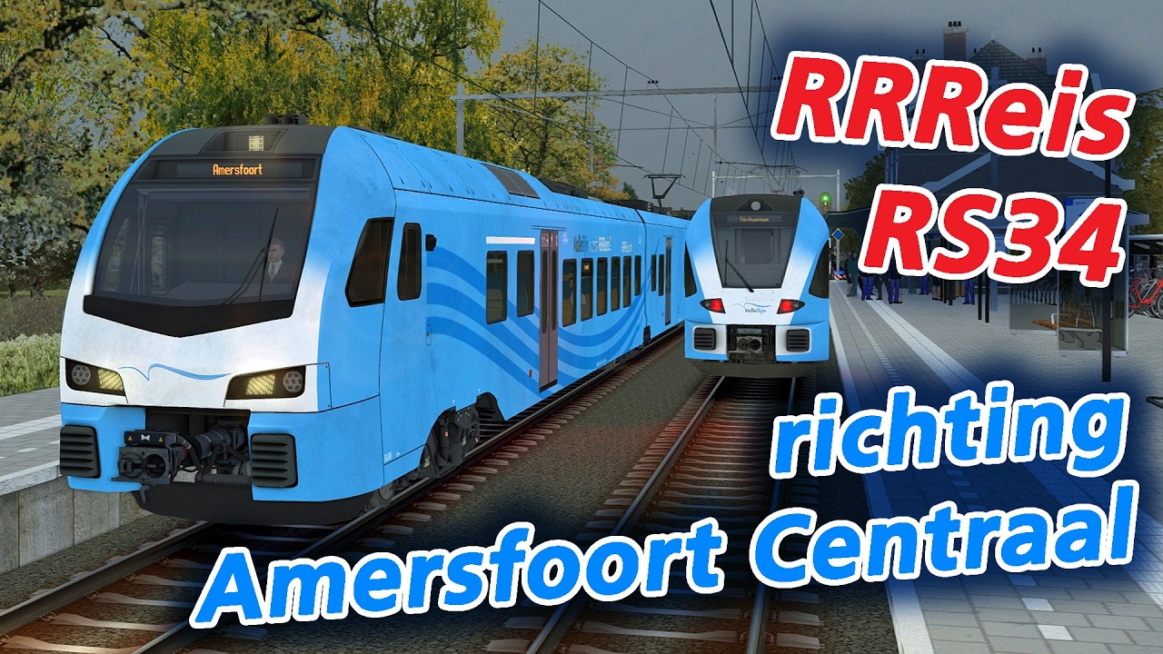 Train Simulator Classic 2025: RRReis RS34 richting Amersfoort Centraal
