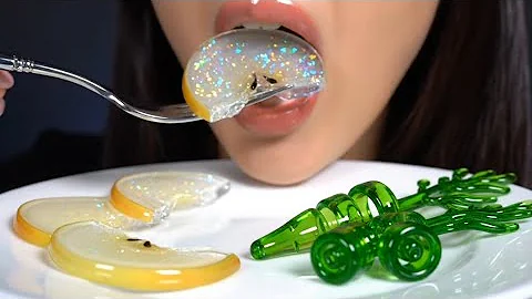 Glass Fries & Fast Food AI ASMR Eating Video  | Oddly Satisfying