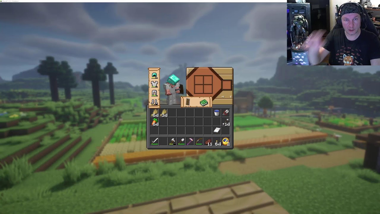 Minecraft  Forever World ep21 The trek Home, Breeding Turtles and making the special helmet.